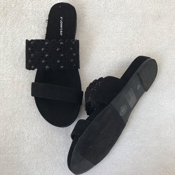 SOLDBlack sequin slip-on’s by St. John’s Bay - Picture 8 of 8